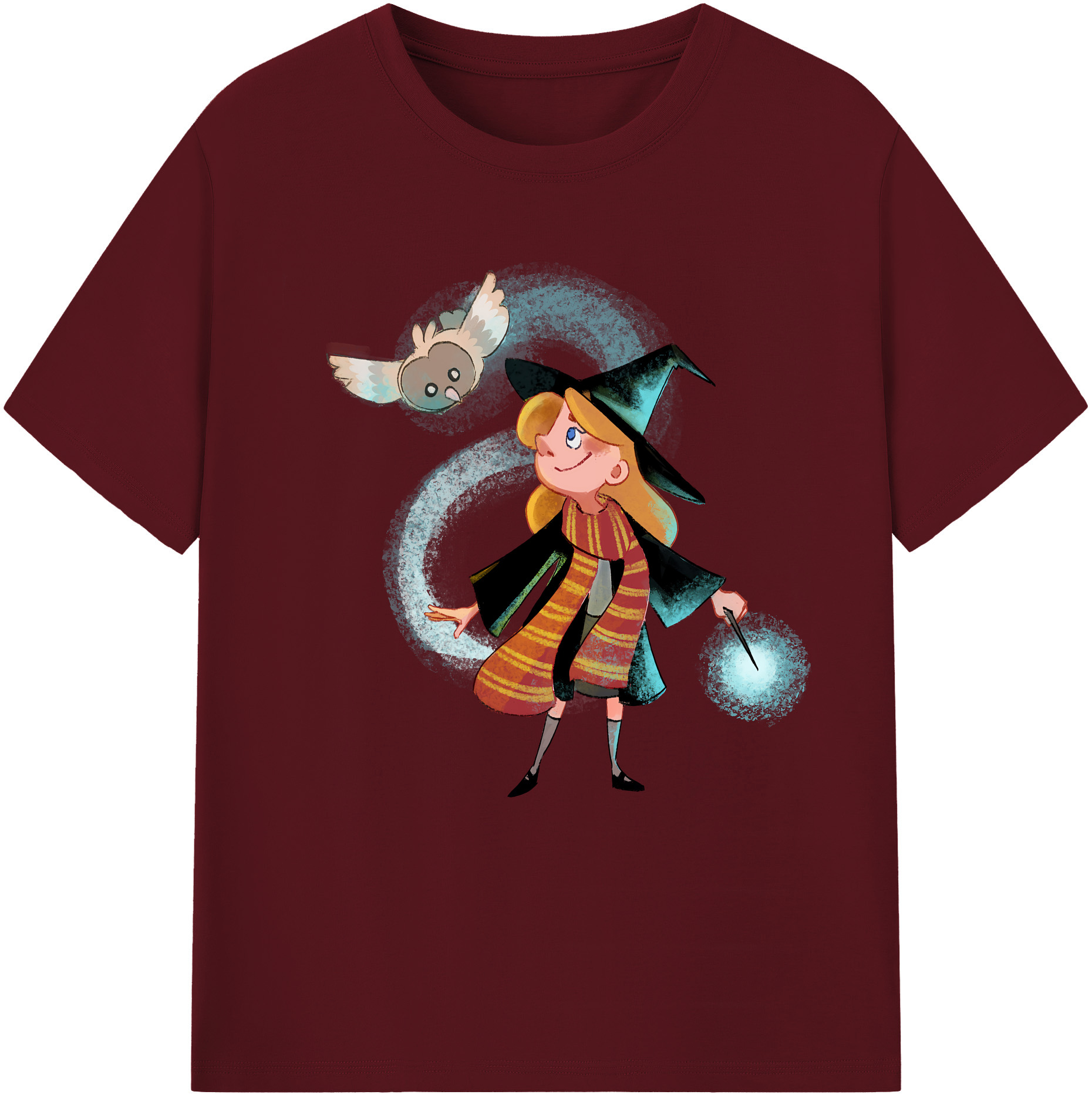 （画像用） Harry Potter ハリー・ポッターシリーズ 綿100％半袖Tシャツ（フロントプリント）
